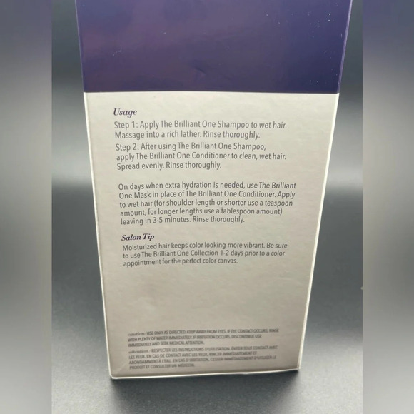 THE ONE BY FREDERIC FEKKAI
The Brilliant One Color-care Introductory Kit, NIB - Picture 4 of 5